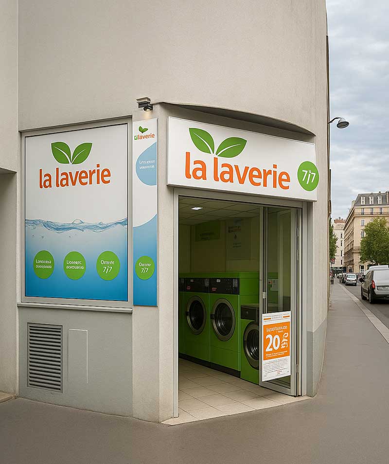 laverie-marcadet-2 Laverie libre-service 7/7 à Montmartre – 169 rue Marcadet
